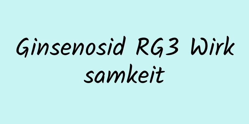 Ginsenosid RG3 Wirksamkeit