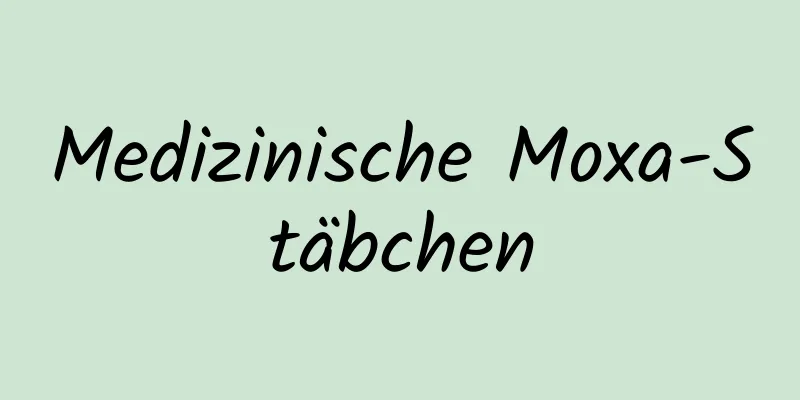 Medizinische Moxa-Stäbchen