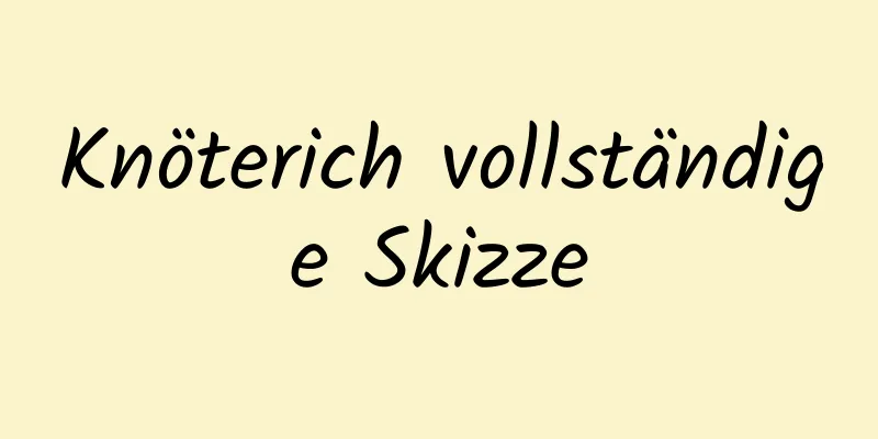 Knöterich vollständige Skizze