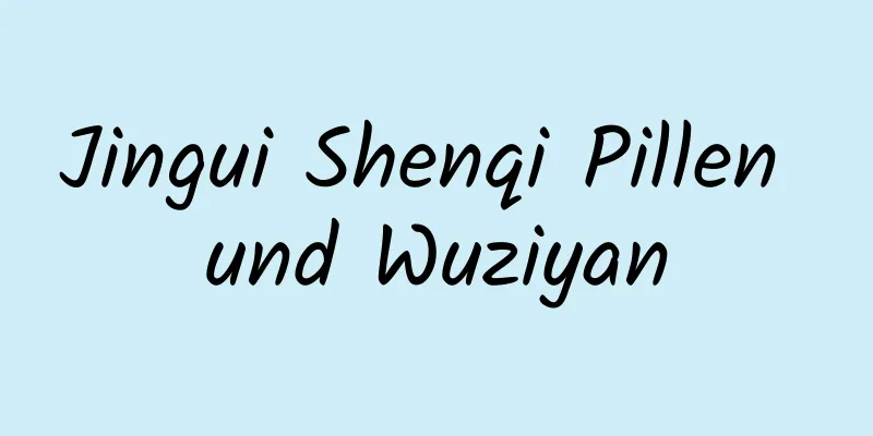 Jingui Shenqi Pillen und Wuziyan