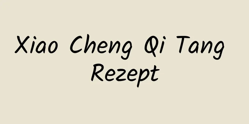 Xiao Cheng Qi Tang Rezept