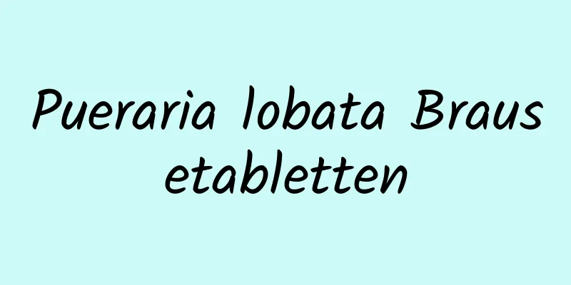 Pueraria lobata Brausetabletten