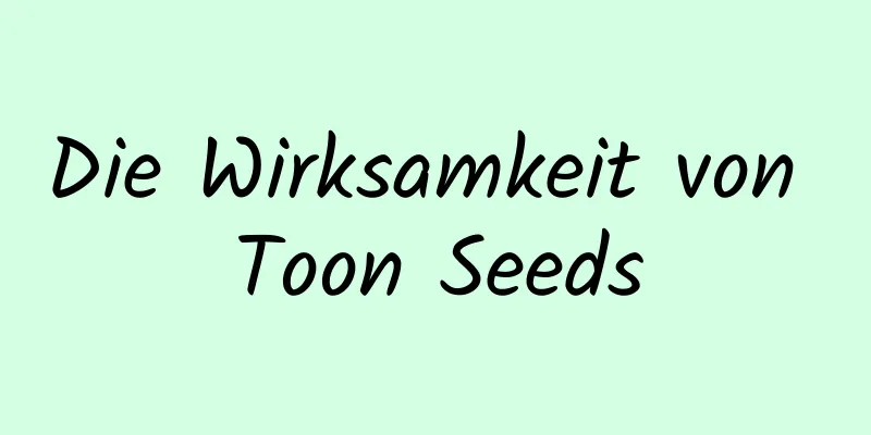 Die Wirksamkeit von Toon Seeds