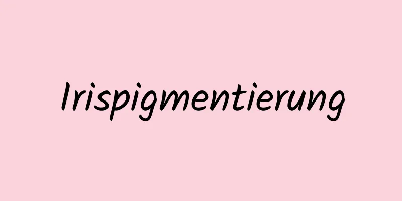 Irispigmentierung