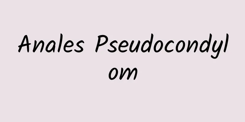 Anales Pseudocondylom