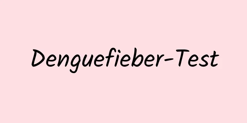 Denguefieber-Test