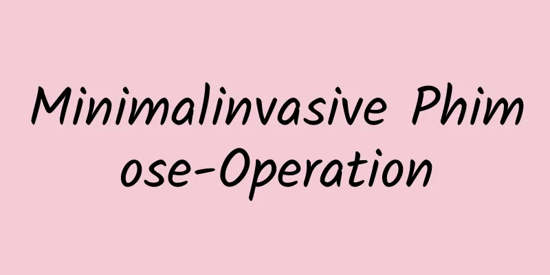 Minimalinvasive Phimose-Operation