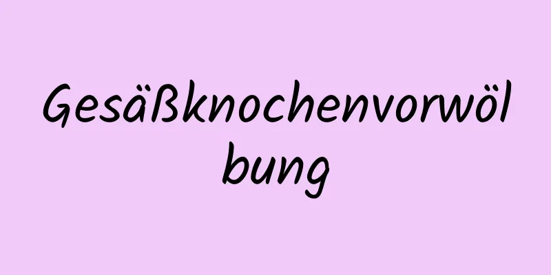 Gesäßknochenvorwölbung