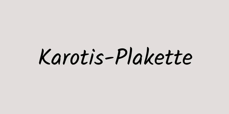 Karotis-Plakette