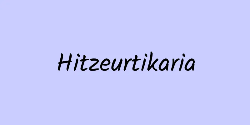 Hitzeurtikaria