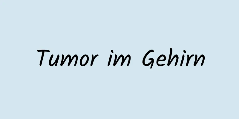 Tumor im Gehirn