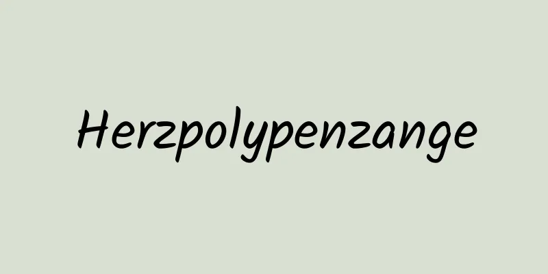 Herzpolypenzange