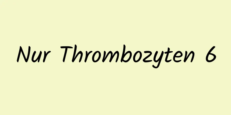 Nur Thrombozyten 6