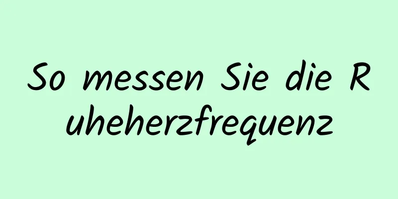 So messen Sie die Ruheherzfrequenz