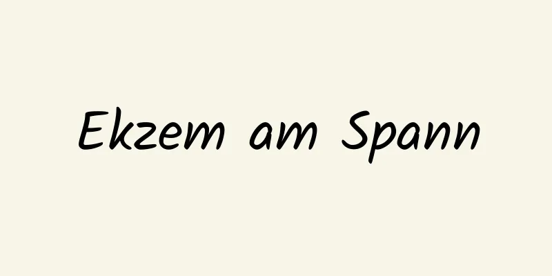 Ekzem am Spann