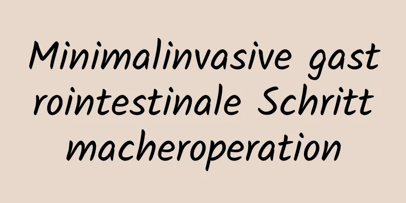 Minimalinvasive gastrointestinale Schrittmacheroperation