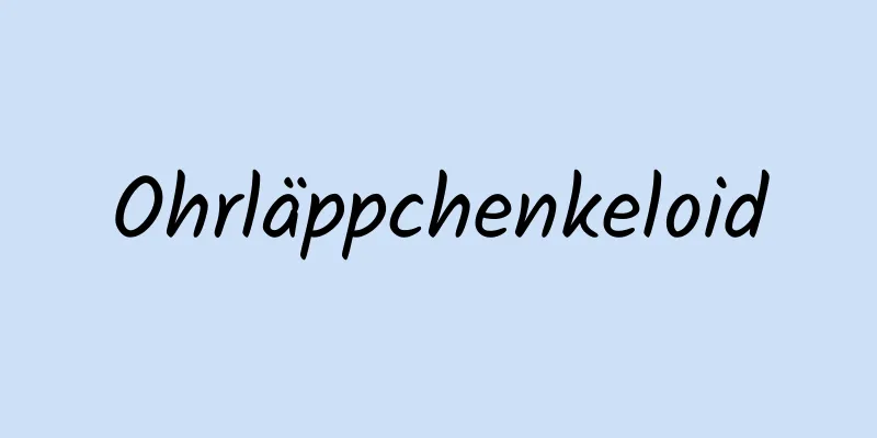 Ohrläppchenkeloid