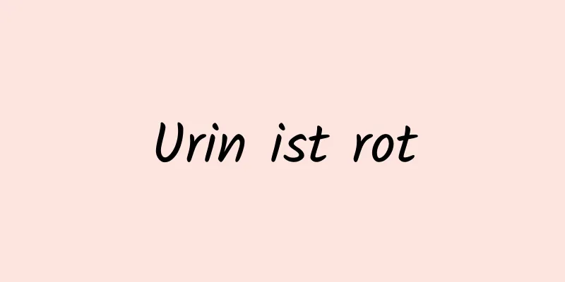 Urin ist rot