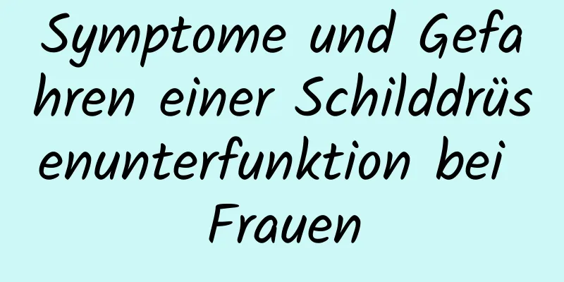 Symptome und Gefahren einer Schilddrüsenunterfunktion bei Frauen