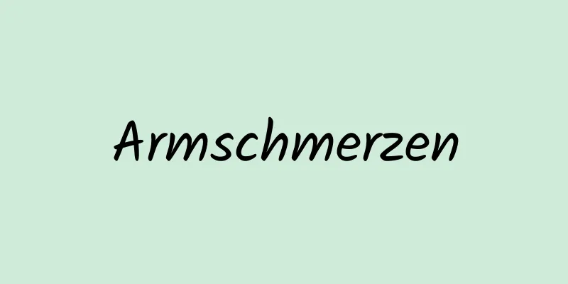 Armschmerzen