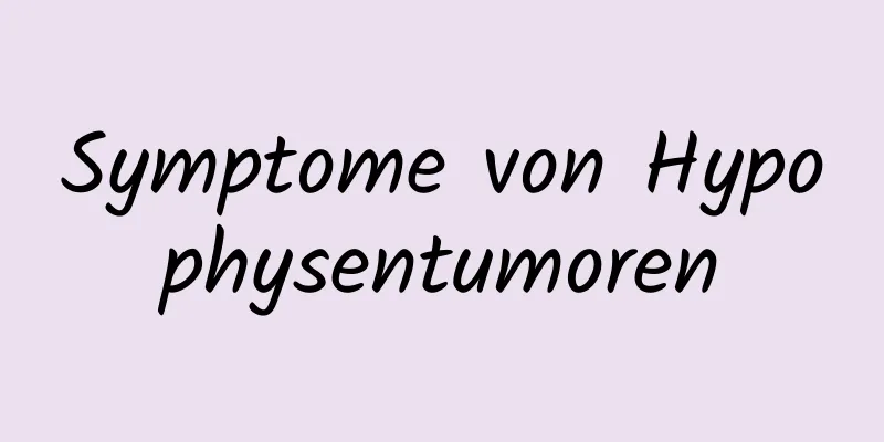 Symptome von Hypophysentumoren