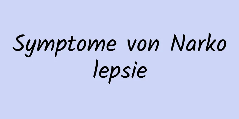 Symptome von Narkolepsie