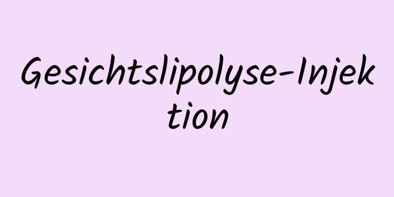 Gesichtslipolyse-Injektion