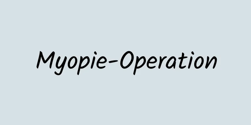 Myopie-Operation