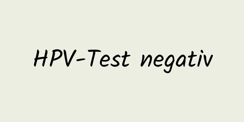 HPV-Test negativ