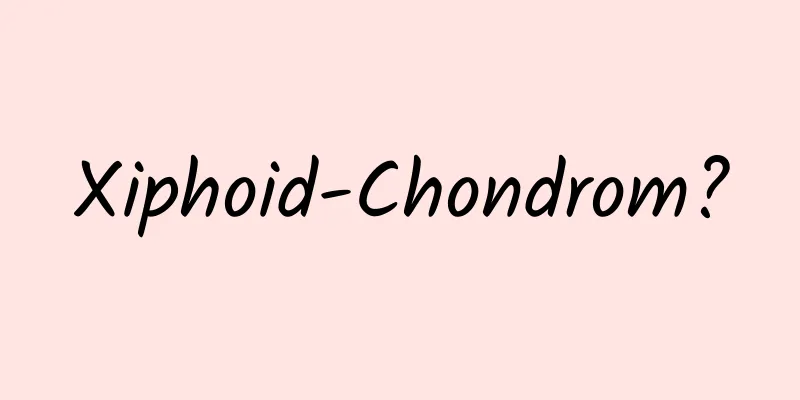 Xiphoid-Chondrom?