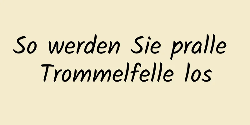 So werden Sie pralle Trommelfelle los