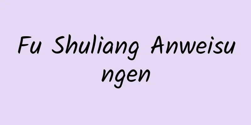 Fu Shuliang Anweisungen