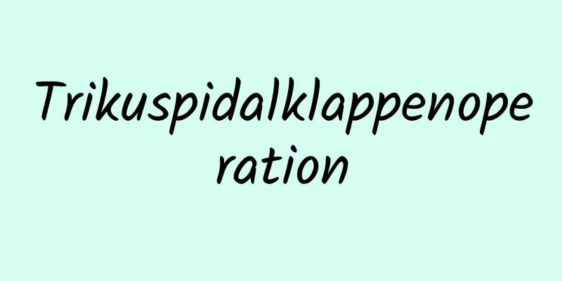 Trikuspidalklappenoperation