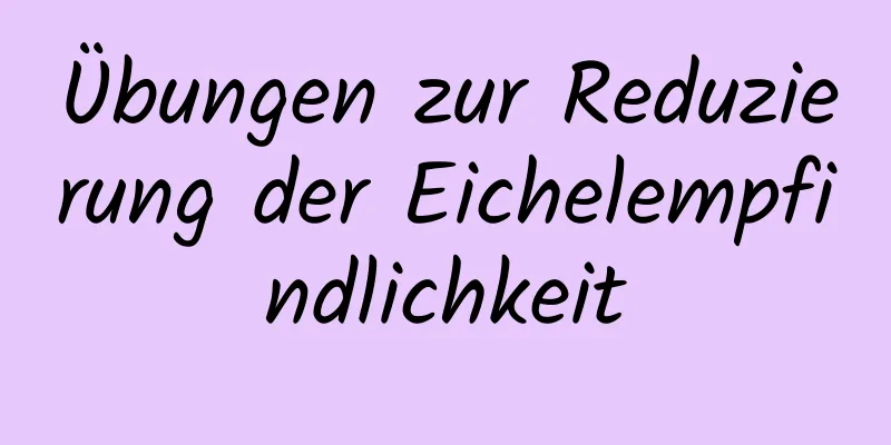 Übungen zur Reduzierung der Eichelempfindlichkeit