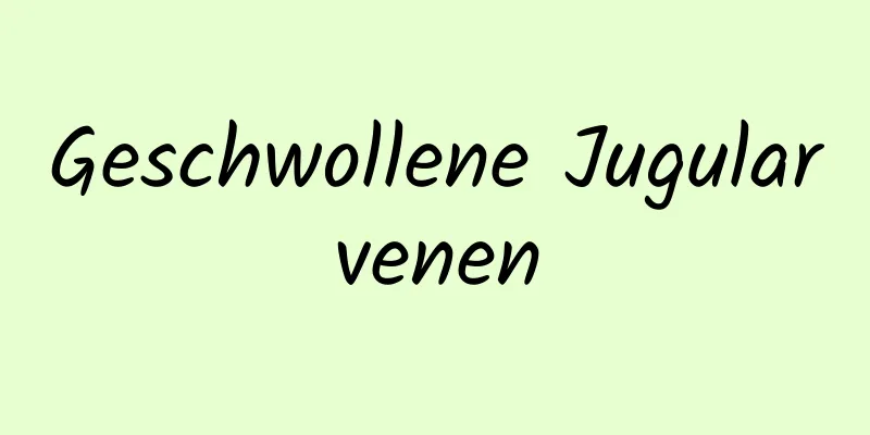 Geschwollene Jugularvenen