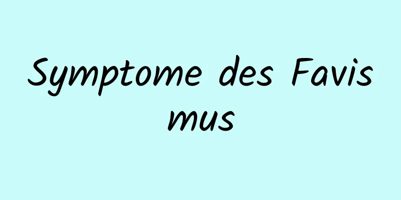 Symptome des Favismus