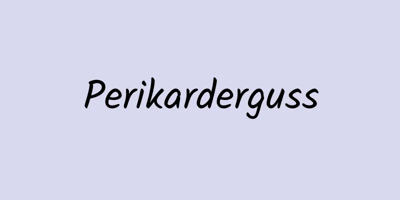 Perikarderguss