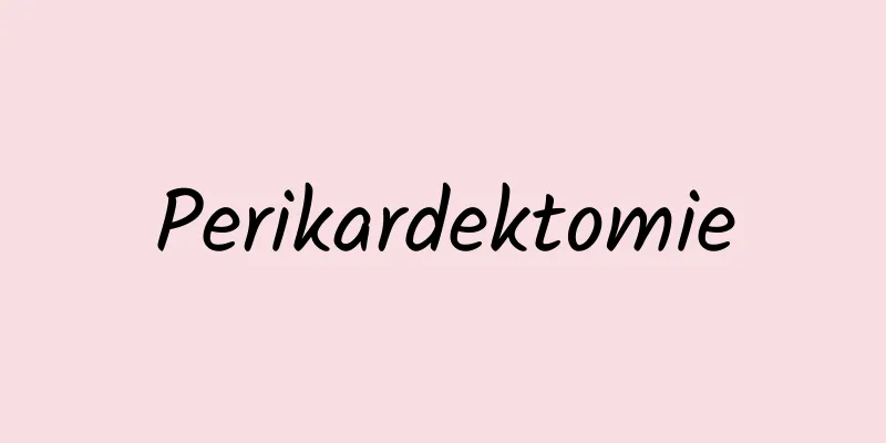 Perikardektomie