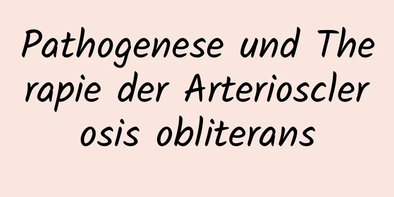 Pathogenese und Therapie der Arteriosclerosis obliterans