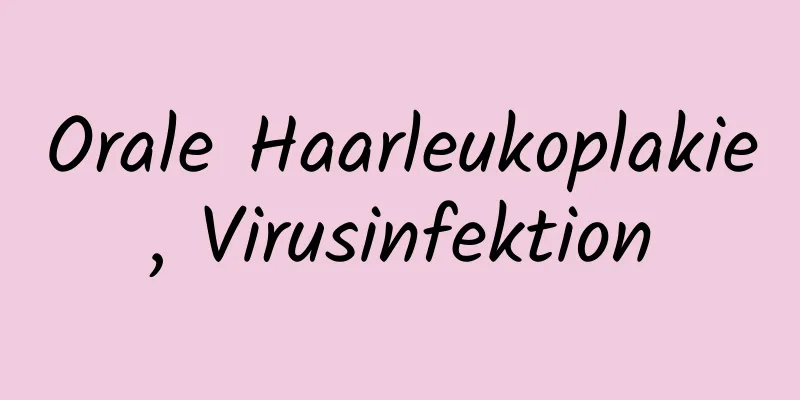 Orale Haarleukoplakie, Virusinfektion