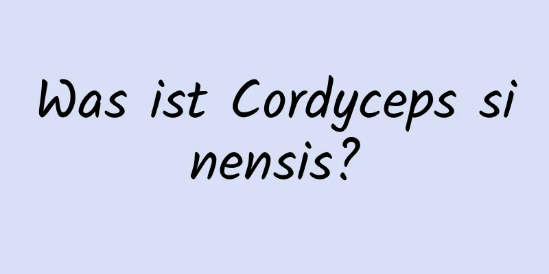 Was ist Cordyceps sinensis?