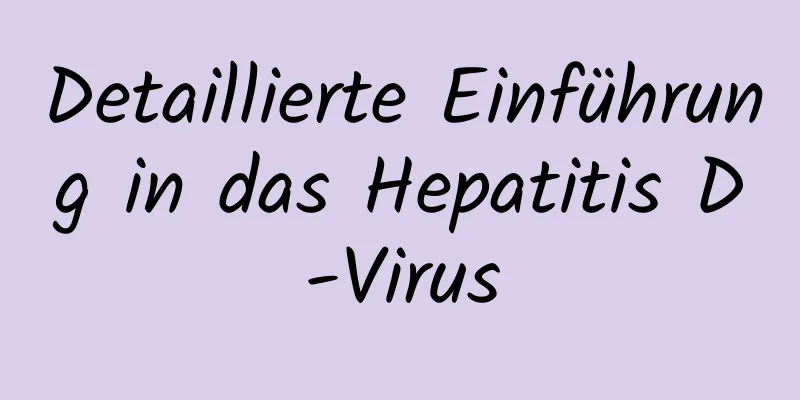 Detaillierte Einführung in das Hepatitis D-Virus