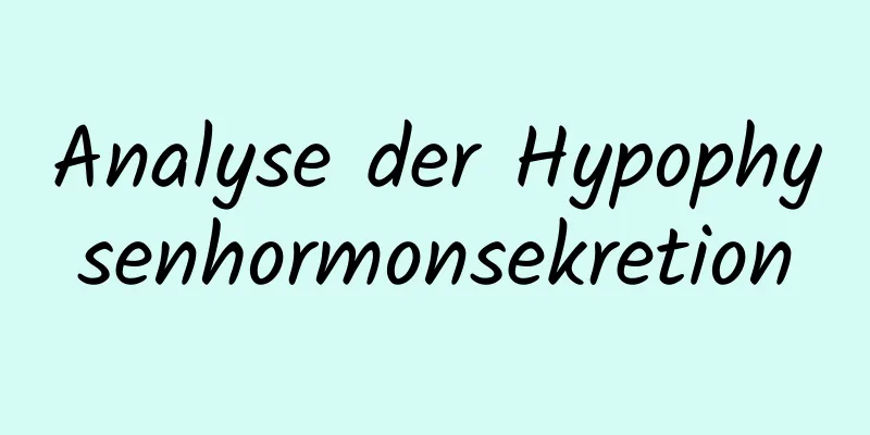 Analyse der Hypophysenhormonsekretion