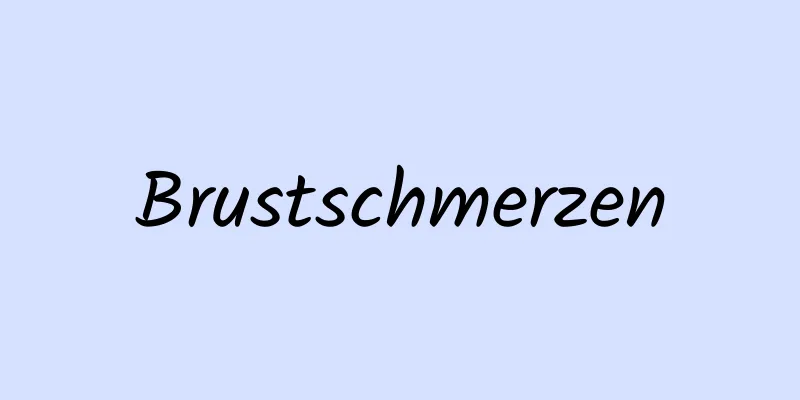 Brustschmerzen