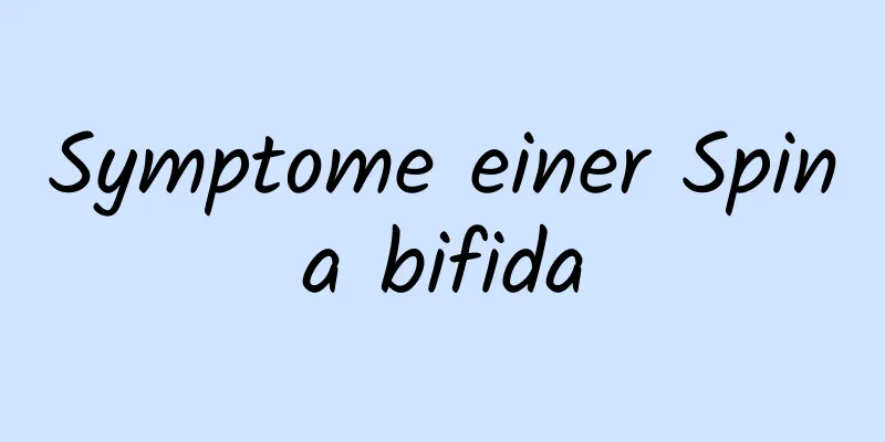 Symptome einer Spina bifida