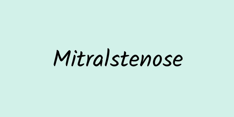 Mitralstenose