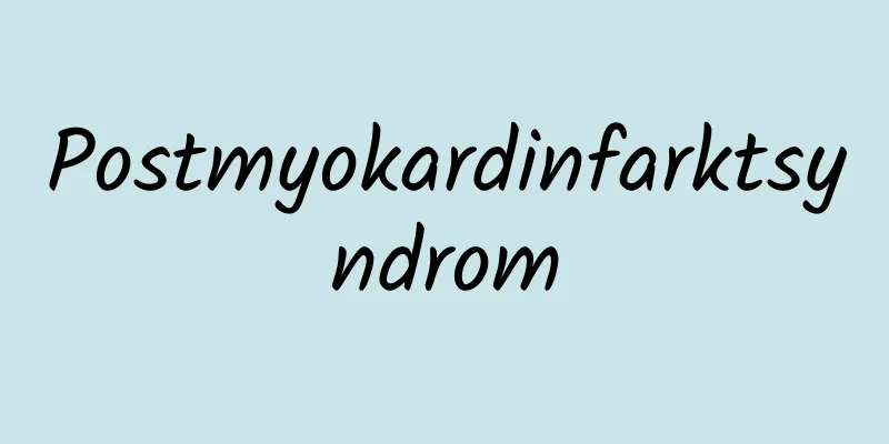 Postmyokardinfarktsyndrom