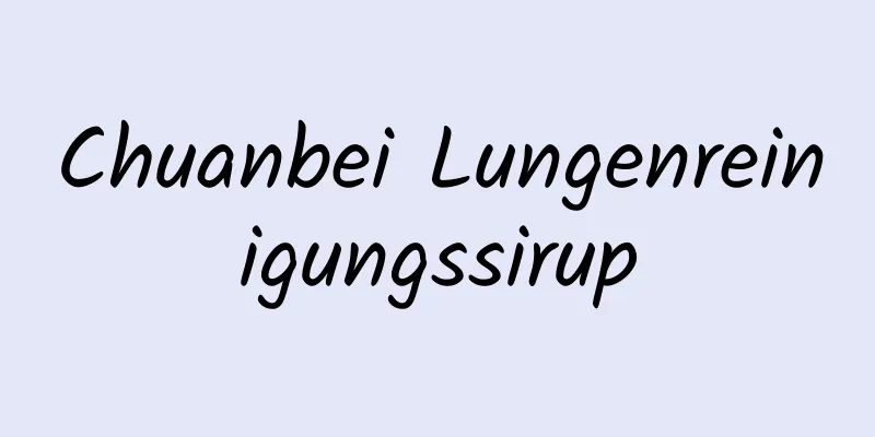 Chuanbei Lungenreinigungssirup