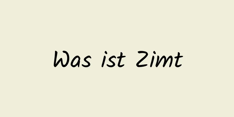 Was ist Zimt