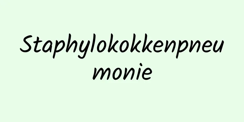 Staphylokokkenpneumonie